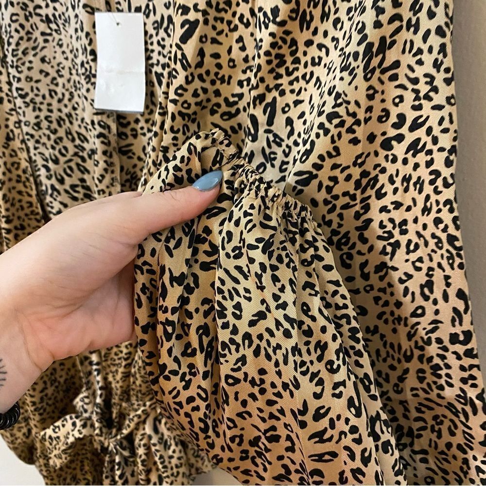 Vici Collection Print Wrap Blouse - Picture 4 of 7